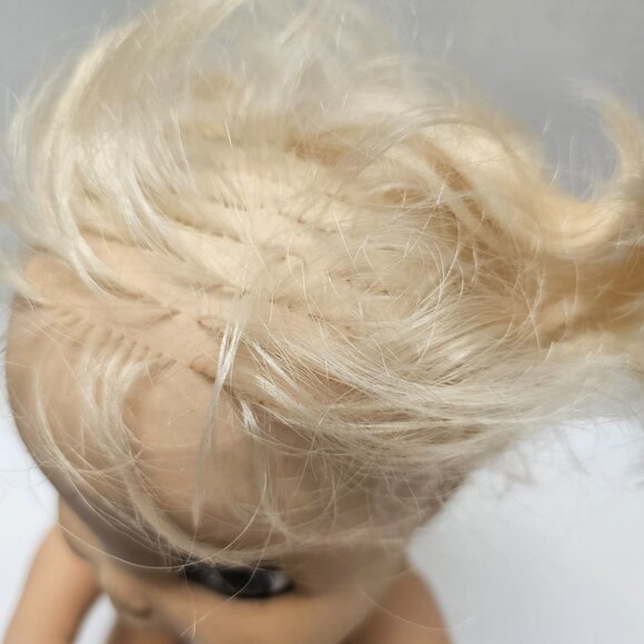 2006 Hasbro Soft Face Skin Baby Alive Interactive Doll Blonde Blue Eyes Battery - Picture 5 of 11